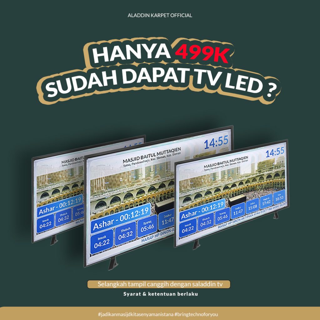 Toko Jam Digital Masjid Sragen, Pilihan Tepat untuk Masjid Anda